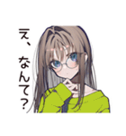 人見知り女子の日常☆（個別スタンプ：10）