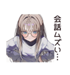 人見知り女子の日常☆（個別スタンプ：25）