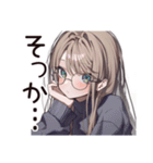 人見知り女子の日常☆（個別スタンプ：35）
