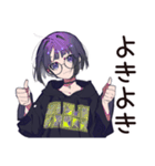 夜ふかし★サブカル女子トーク（個別スタンプ：36）