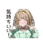 ゆるパーカーちゃんの朝活（個別スタンプ：21）