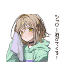 ゆるパーカーちゃんの朝活（個別スタンプ：26）