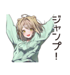 ゆるパーカーちゃんの朝活（個別スタンプ：28）