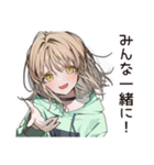 ゆるパーカーちゃんの朝活（個別スタンプ：36）