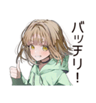 ゆるパーカーちゃんの朝活（個別スタンプ：40）