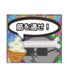 【落書き風編1】がらの悪い十姉妹（個別スタンプ：18）