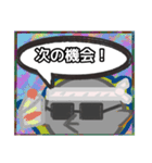 【落書き風編1】がらの悪い十姉妹（個別スタンプ：33）