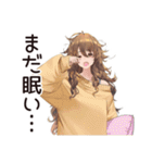 マイペース女子のゆるっと朝活（個別スタンプ：5）