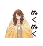 マイペース女子のゆるっと朝活（個別スタンプ：7）