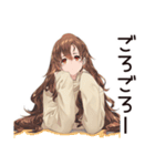 マイペース女子のゆるっと朝活（個別スタンプ：21）