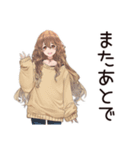 マイペース女子のゆるっと朝活（個別スタンプ：22）