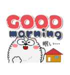 もふもふ猫★カラフル（個別スタンプ：3）