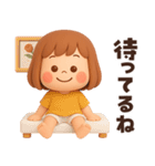 【3D】家族とずっと使える★ぶちゃこの日常（個別スタンプ：10）