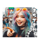 ストリートギャルの日常会話【便利・流行】（個別スタンプ：7）