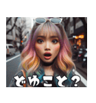 ストリートギャルの日常会話【便利・流行】（個別スタンプ：8）