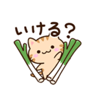 小さいトラネコ☆食事・飲み物（個別スタンプ：20）
