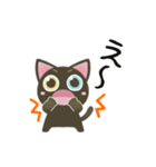 ▶黒猫のオッドアイちゃん【日常】（個別スタンプ：22）