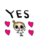 nenerin日常会話スタンプ327英語気遣い（個別スタンプ：27）