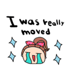 nenerin日常会話スタンプ327英語気遣い（個別スタンプ：34）