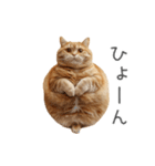 太ってるし口の悪い猫【面白い】（個別スタンプ：4）