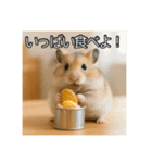 食いしんぼうなハムスター（個別スタンプ：19）
