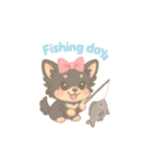 かわいいチワワのまいにち（個別スタンプ：4）