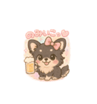 かわいいチワワのまいにち（個別スタンプ：7）