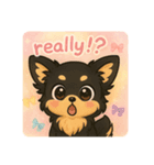 かわいいチワワのまいにち（個別スタンプ：15）