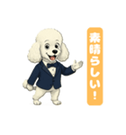 トイプードルの喜怒哀楽スタンプVol.1（個別スタンプ：8）