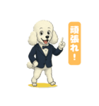 トイプードルの喜怒哀楽スタンプVol.1（個別スタンプ：12）