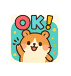 ハムスタンプ@999（個別スタンプ：1）