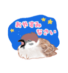 まるぷちスズメちゃん。（個別スタンプ：5）