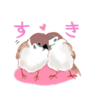 まるぷちスズメちゃん。（個別スタンプ：11）