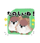 まるぷちスズメちゃん。（個別スタンプ：14）