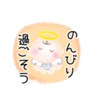 ほんわか天使のスタンプ6言葉のプレゼント（個別スタンプ：6）