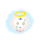 ほんわか天使のスタンプ6言葉のプレゼント（個別スタンプ：24）