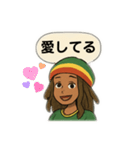 ルードガール☆レゲエスタンプ（個別スタンプ：26）
