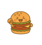 ばーがーくん（個別スタンプ：2）