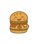 ばーがーくん（個別スタンプ：3）