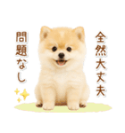 ポジティブな気持ちを伝える☆ポメラニアン（個別スタンプ：32）