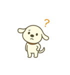 ティッシュケース犬 ポチの日常（個別スタンプ：4）