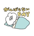 好きに生きる無気力動物（うさぎ）（個別スタンプ：14）