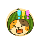 フルーツねこ（個別スタンプ：20）
