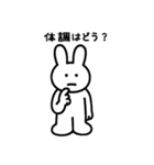 傷病うさぎ（個別スタンプ：4）