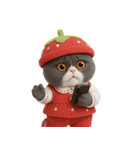 ストロベリーグランピーキャット （NT）（個別スタンプ：39）