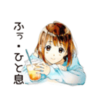 ふつうの女の子の旅日記♡（個別スタンプ：7）