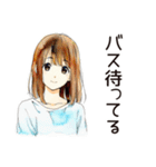 ふつうの女の子の旅日記♡（個別スタンプ：30）