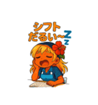 平成ギャル風スタンプ夏ver（個別スタンプ：40）