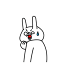 全力うさぎ荒ぶる純情な感情編（個別スタンプ：9）