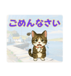 【探しやすい】りんのデカ文字スタンプ（個別スタンプ：18）